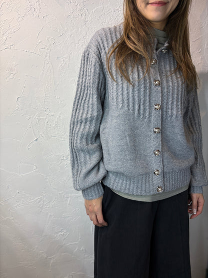 Button Knit Cardigan