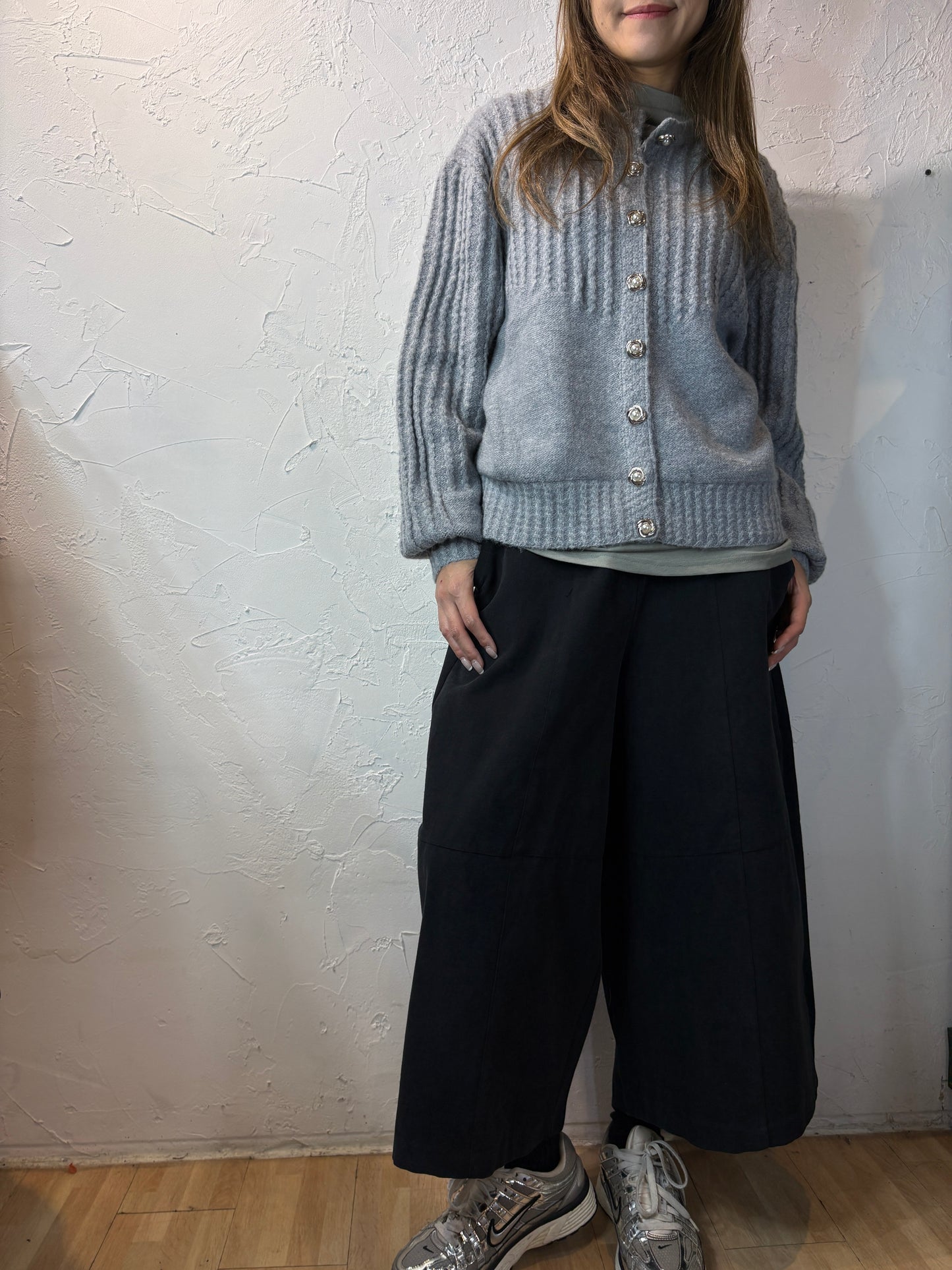 Button Knit Cardigan