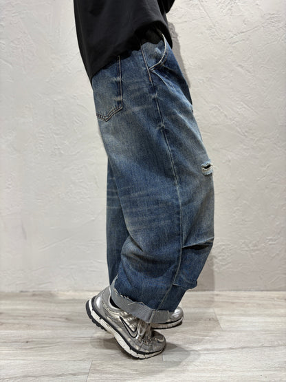 Unisex Broken Jeans