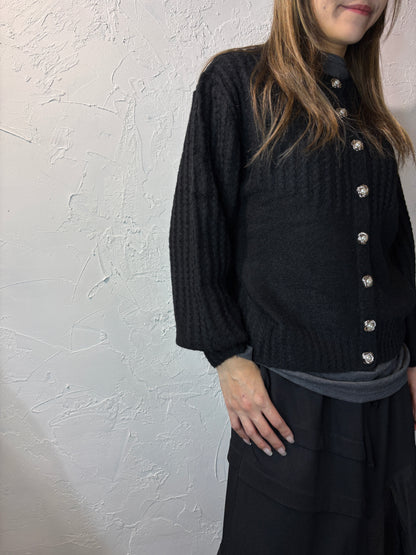 Button Knit Cardigan