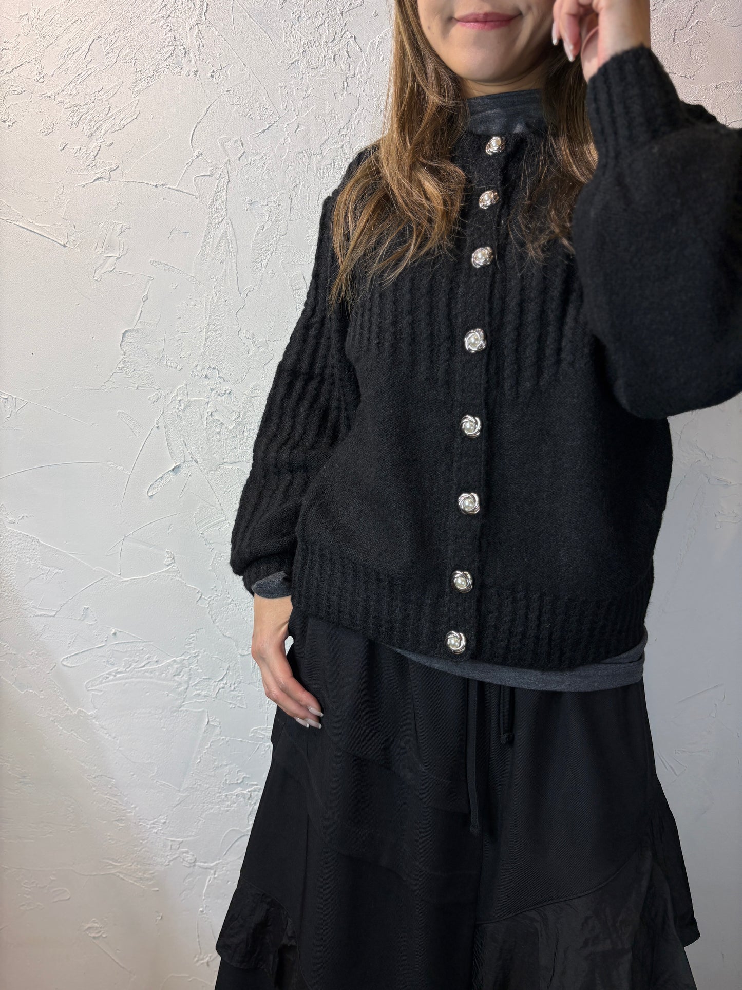 Button Knit Cardigan