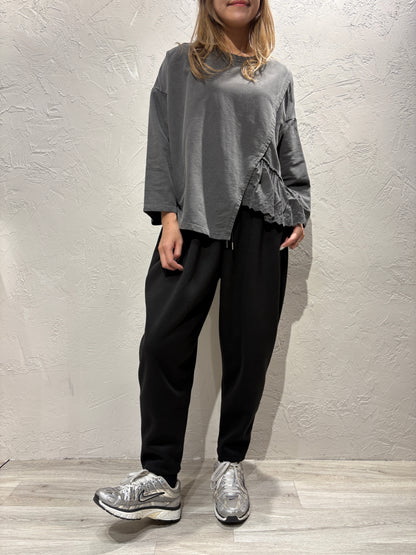 Embroidery Long Sleeves Top