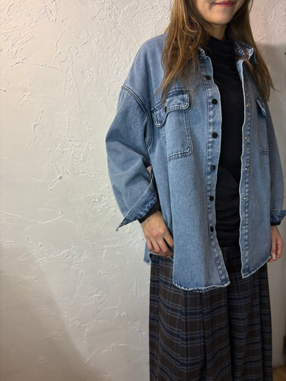 Denim Mid-long Jacket