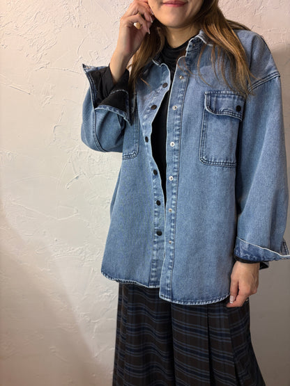 Denim Mid-long Jacket