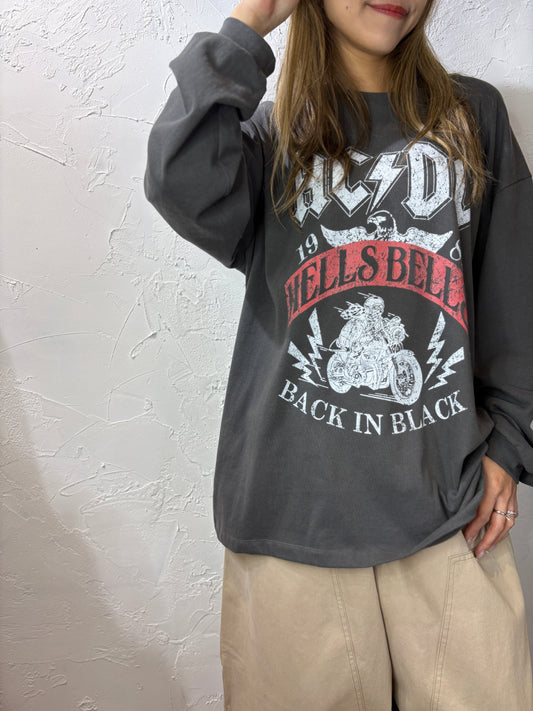 Print Long Sleeves Top