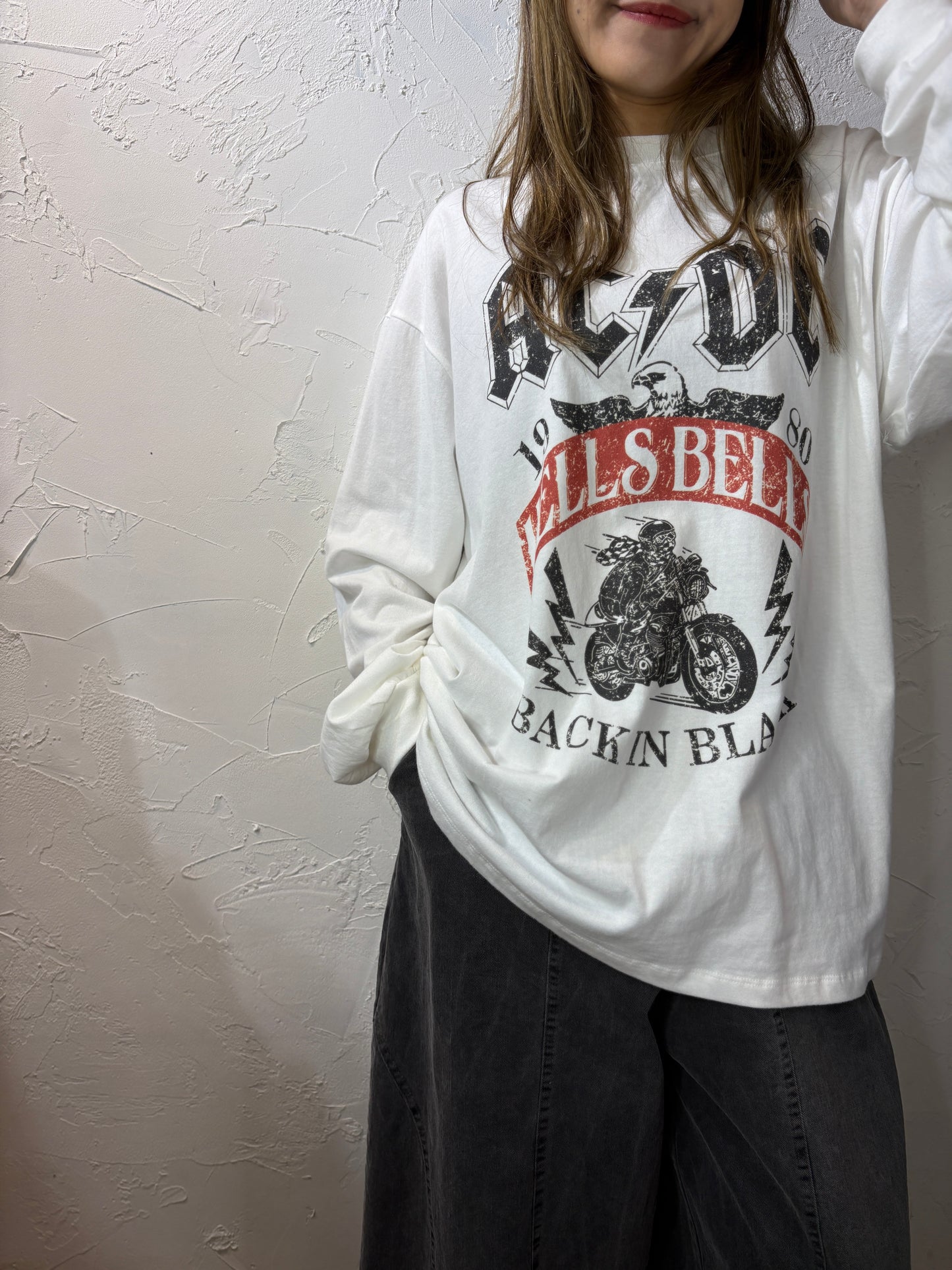 Print Long Sleeves Top