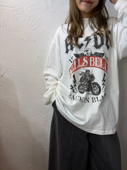 Print Long Sleeves Top