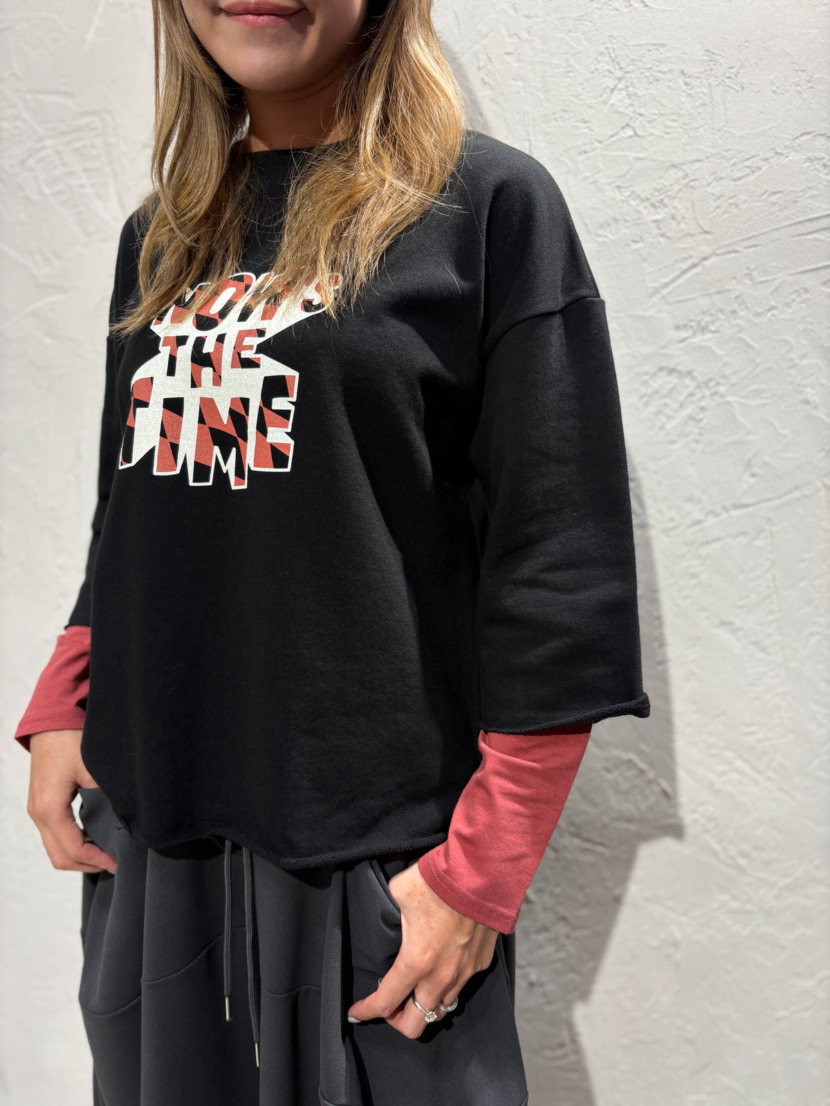 Fake Sleeves Sweatshirt