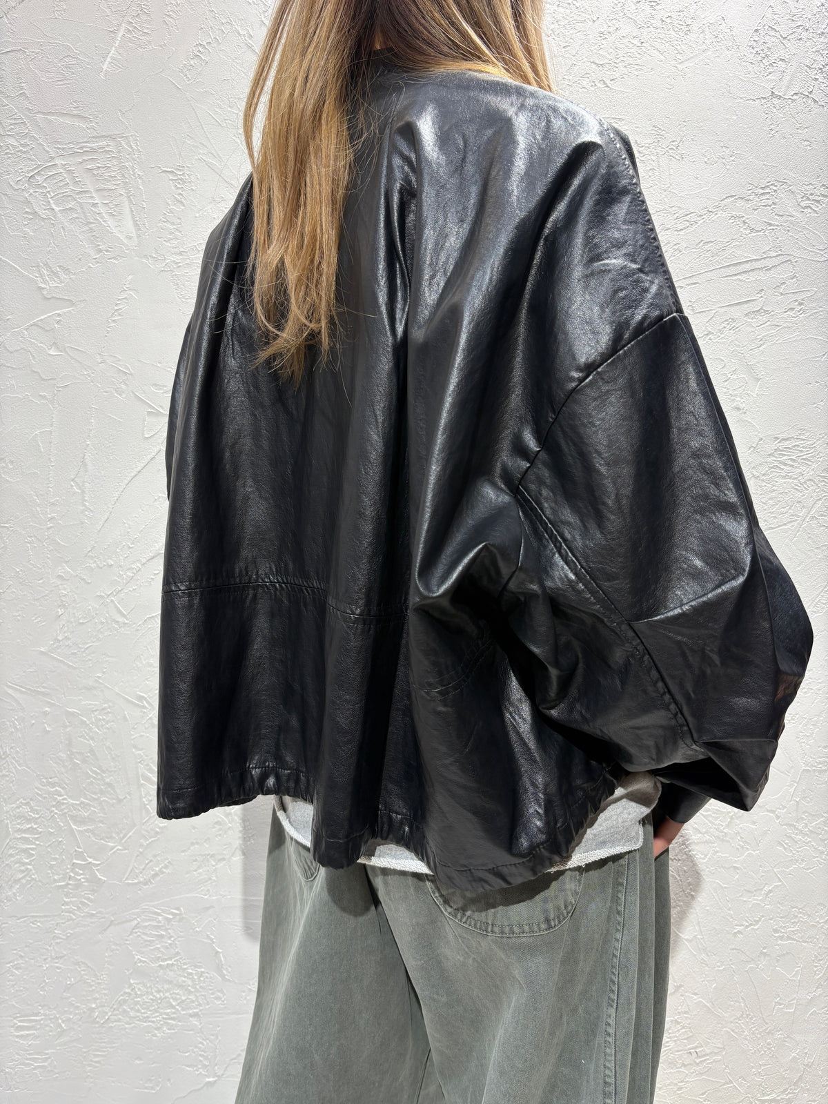 Faux Leather Jacket