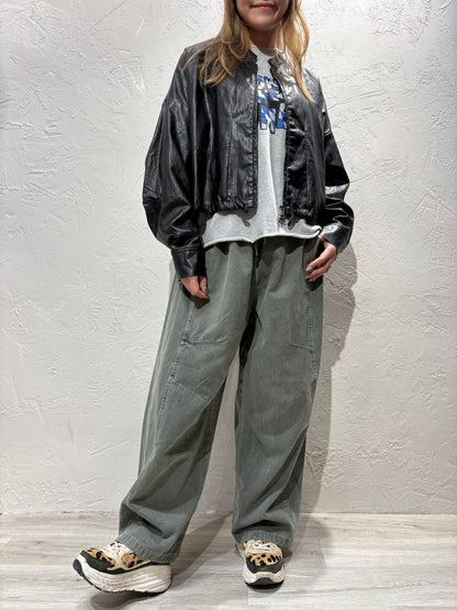 Faux Leather Jacket
