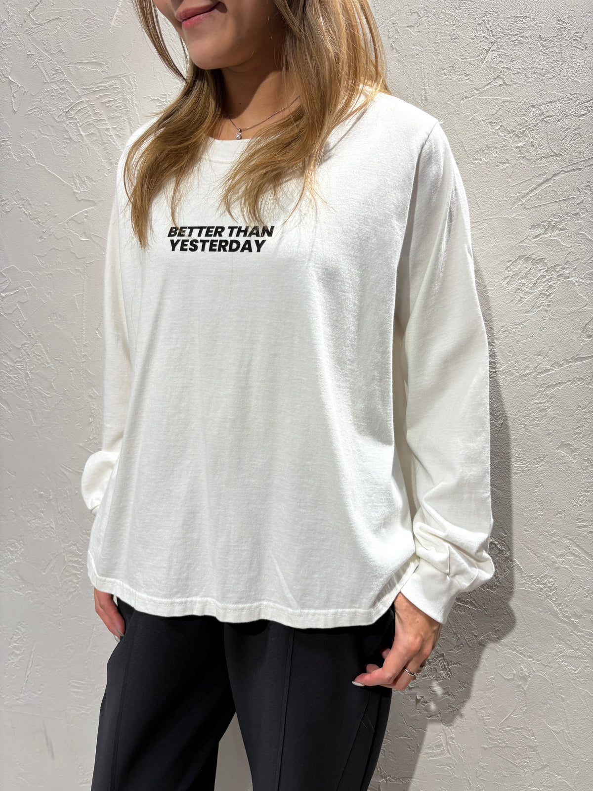 Text Font Long Sleeves T-shirt