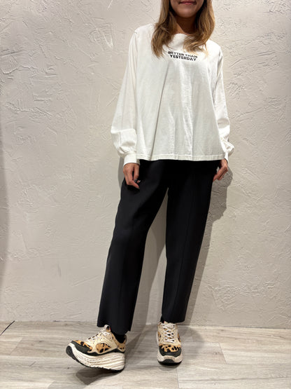 Text Font Long Sleeves T-shirt