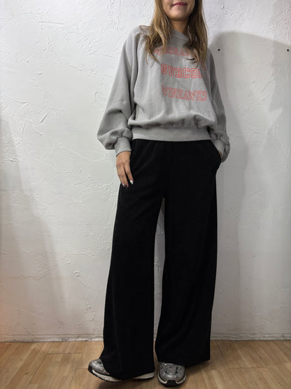 Washed Print Sweater