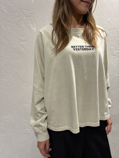 Text Font Long Sleeves T-shirt