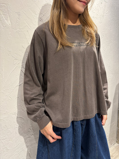 Text Font Long Sleeves T-shirt