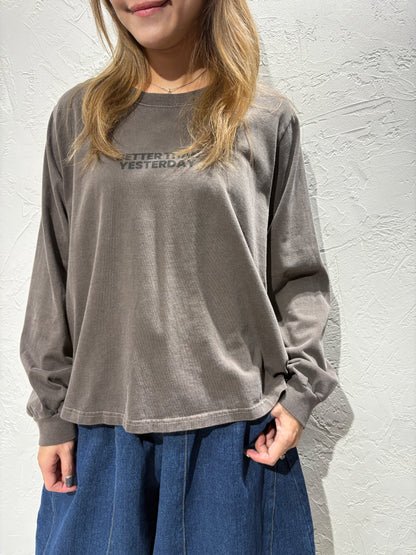 Text Font Long Sleeves T-shirt