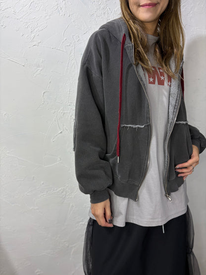 Text Zip-Up Jacket