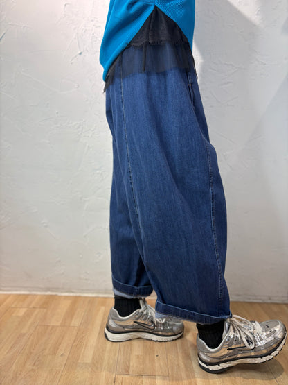 柔軟牛仔褲