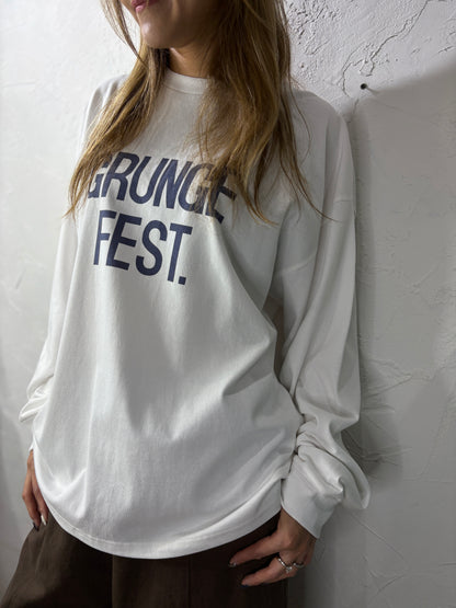 Text Long Sleeves Top