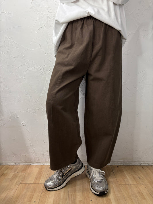 Curved Cut Pants