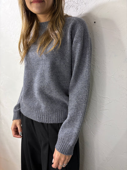 Plain Color Knit Top