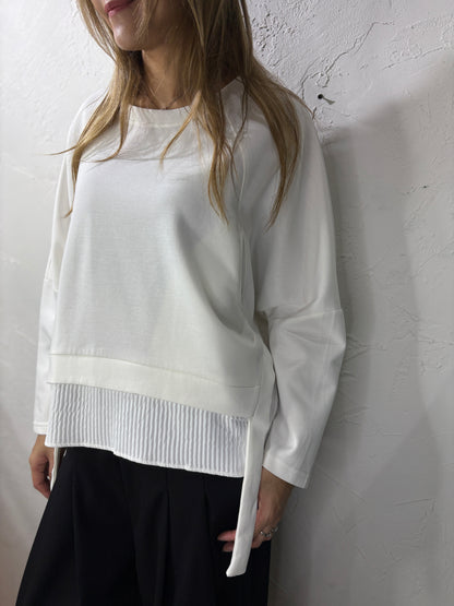 Patchwork Long Sleeves Top