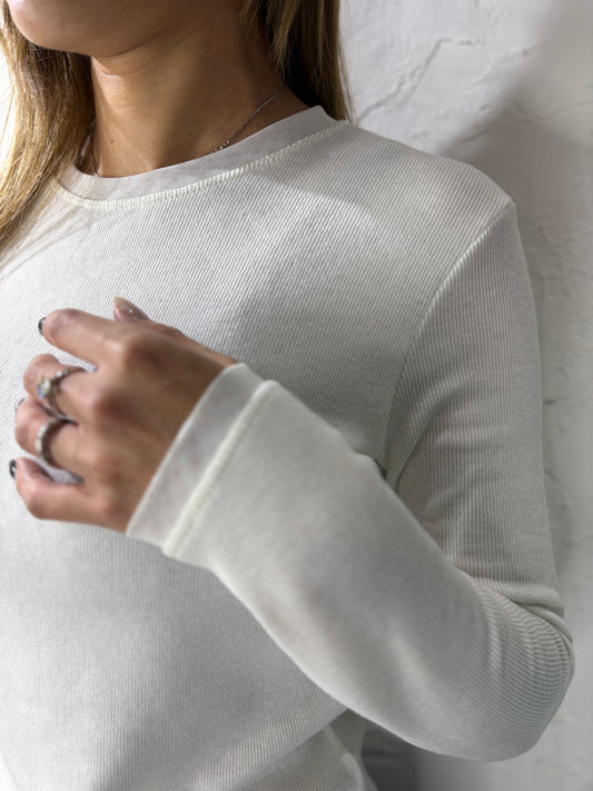 Lace Collar Plain Top