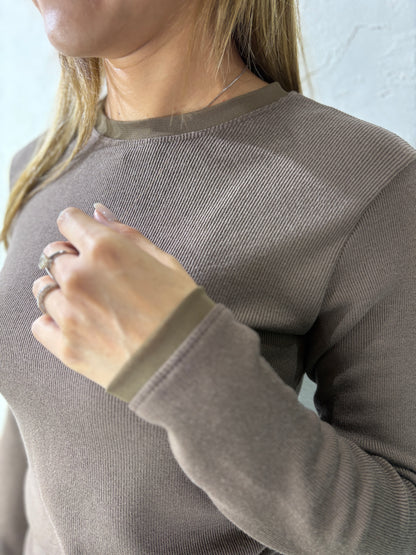 Lace Collar Plain Top