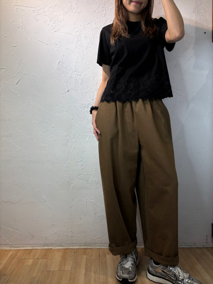 花卉刺繡上衣