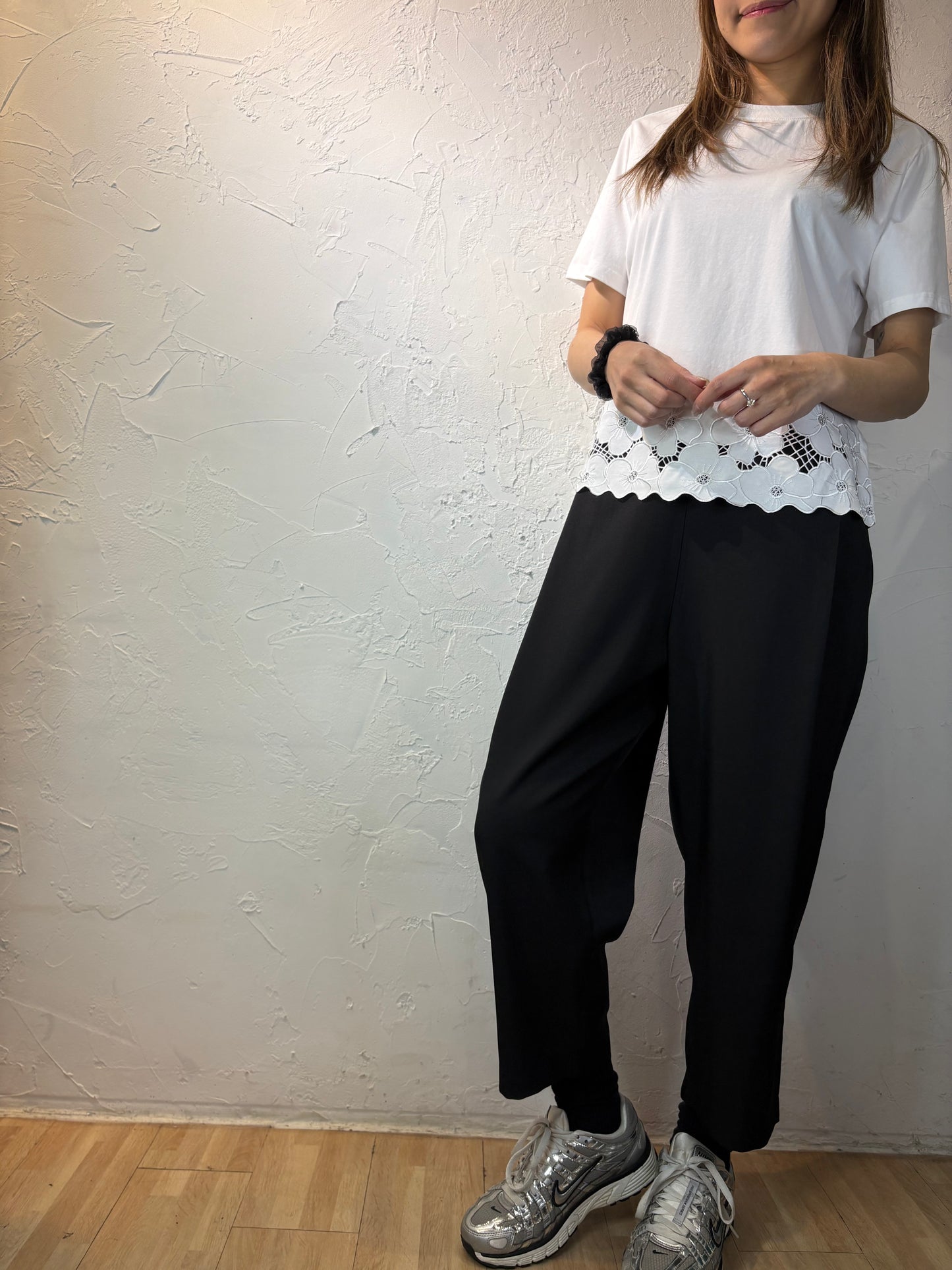 花卉刺繡上衣