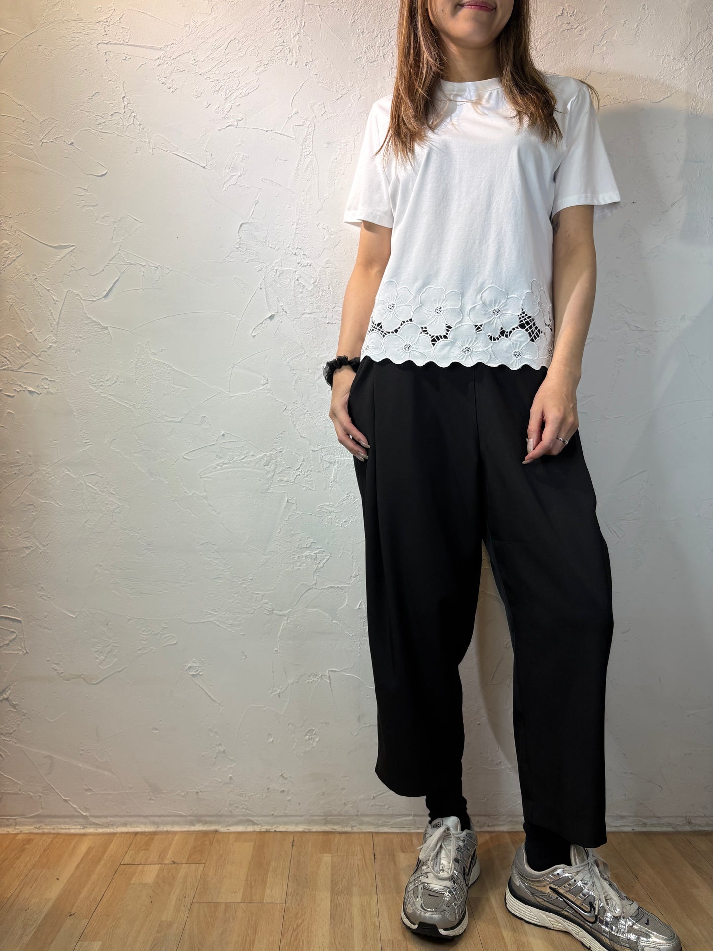 花卉刺繡上衣