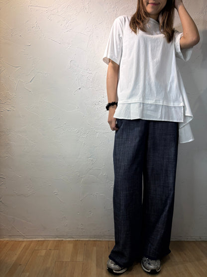 多層混合上衣