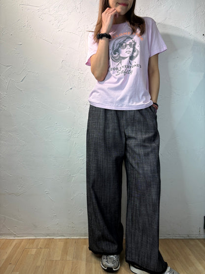 印花肖像T卹