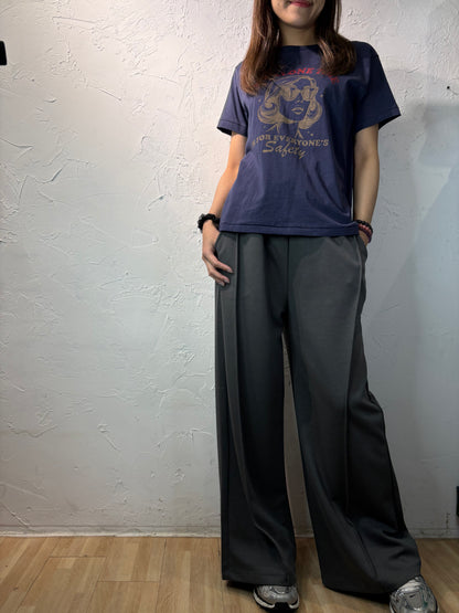 印花肖像T卹