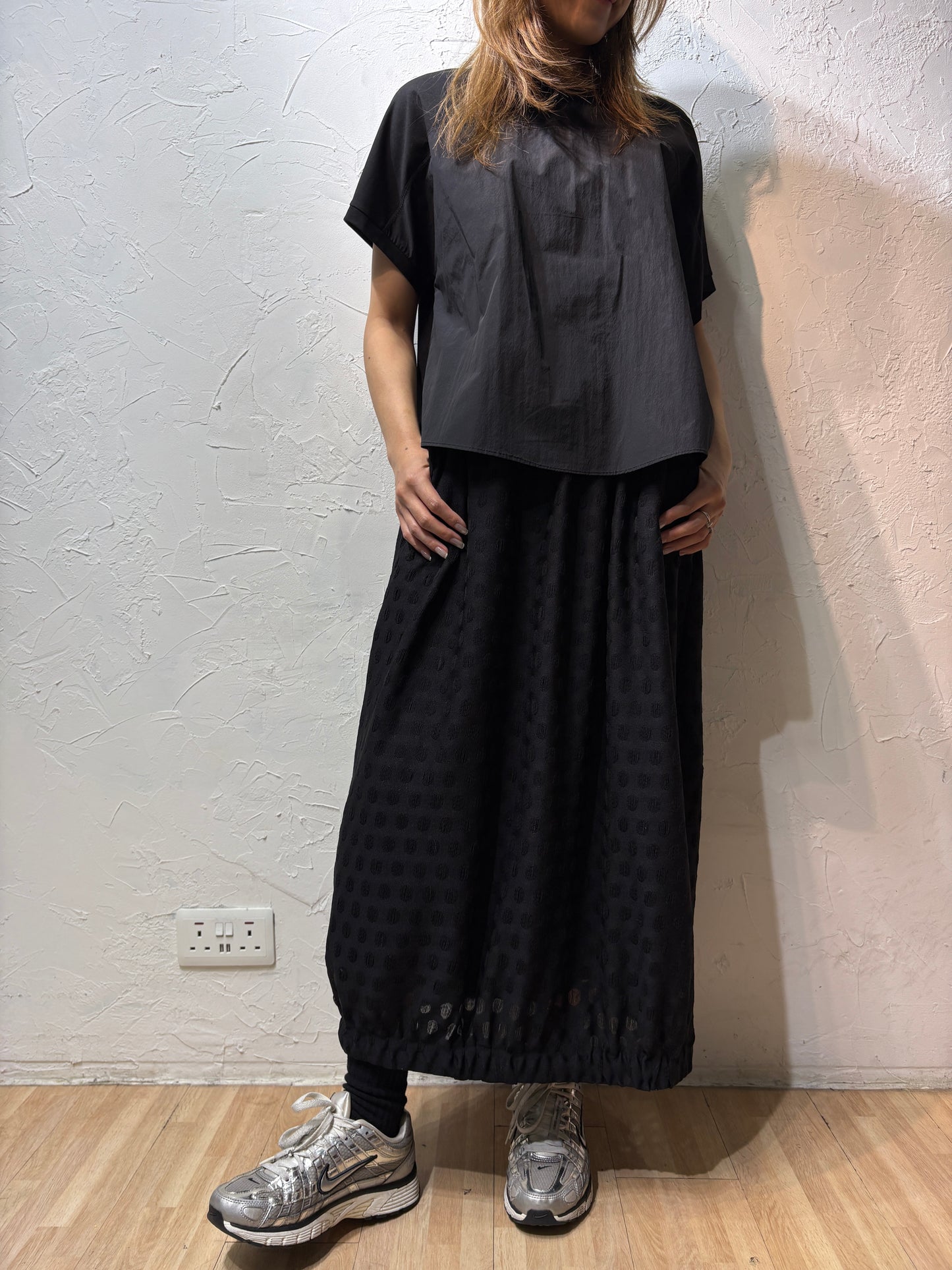 Mixed Material Top