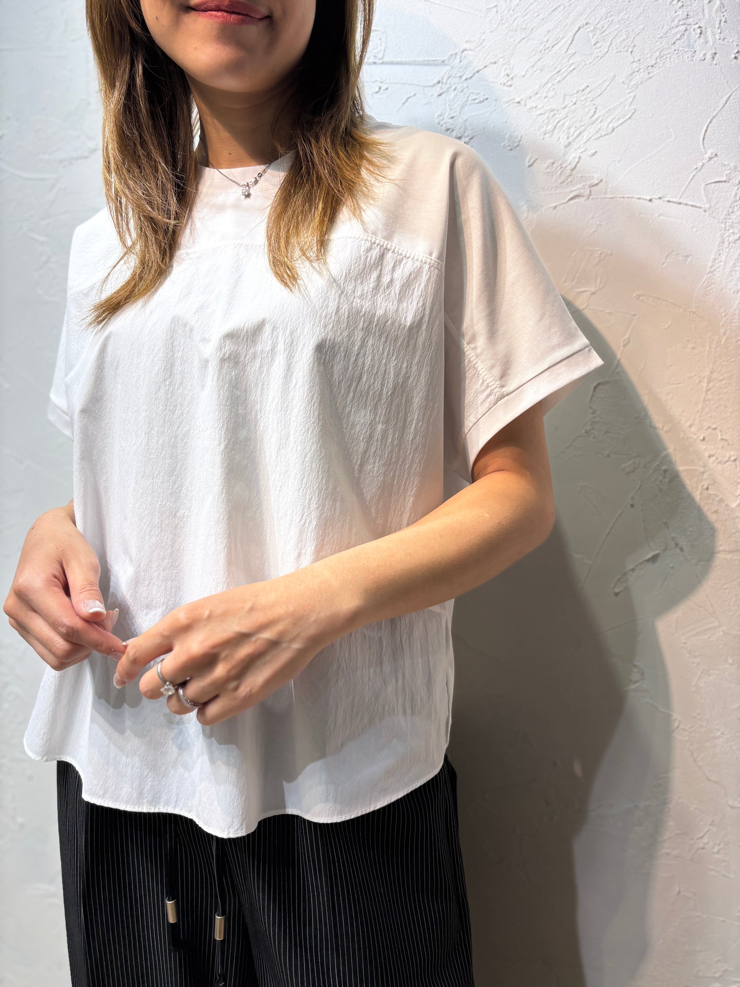 Mixed Material Top