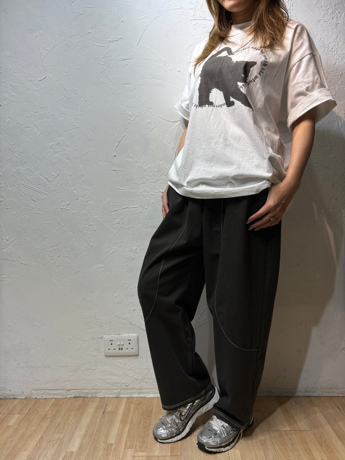 Cat Print T-shirt