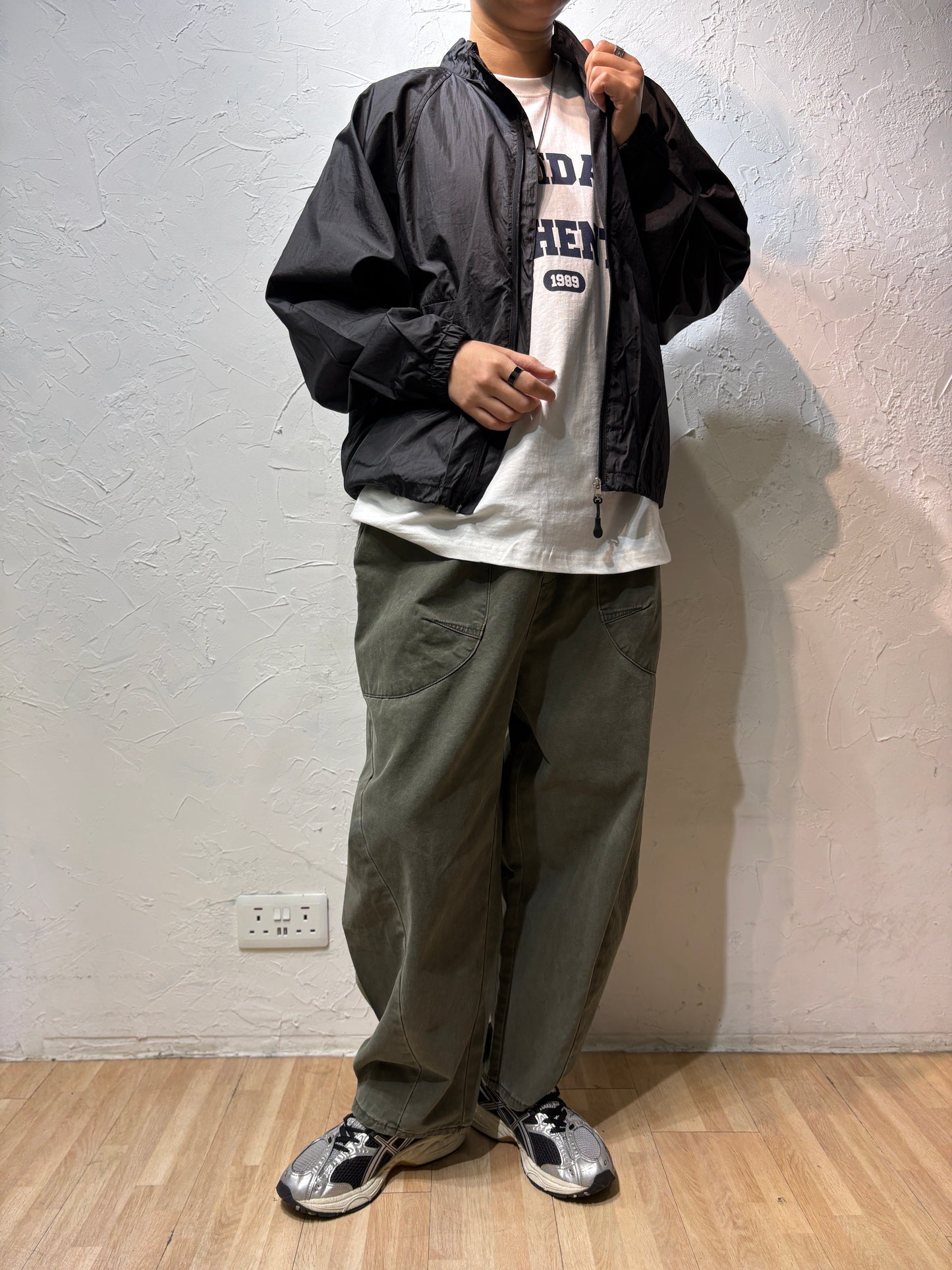 Plain Color Windbreaker