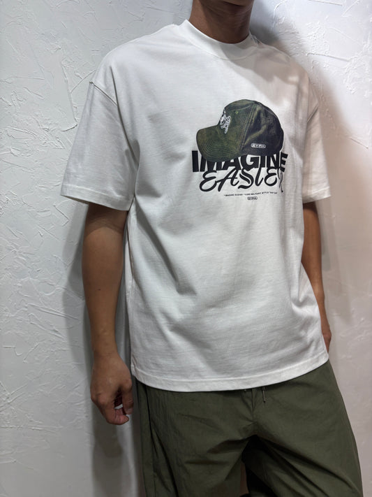 Cap Print T-shirt