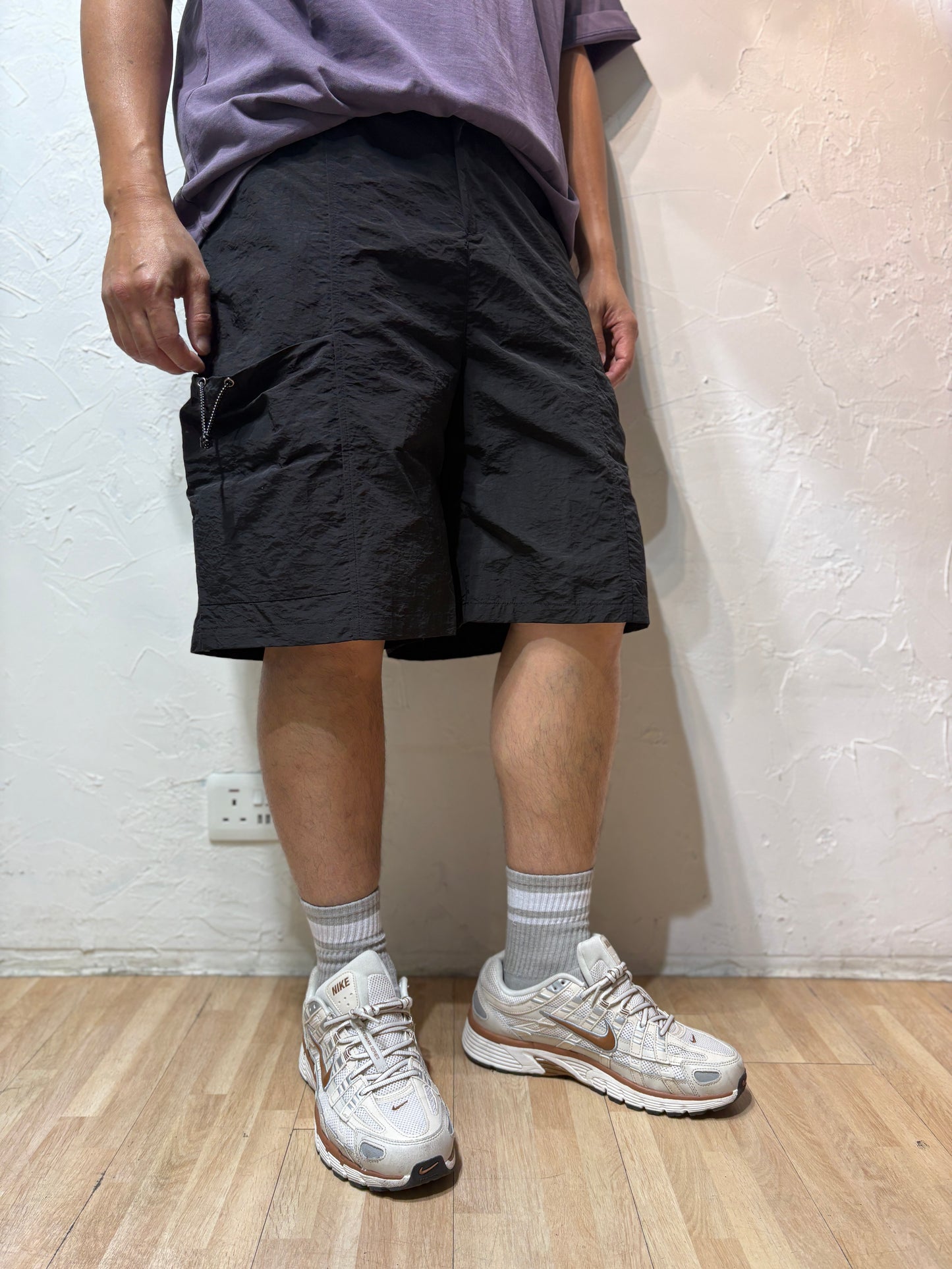 String Cargo Shorts