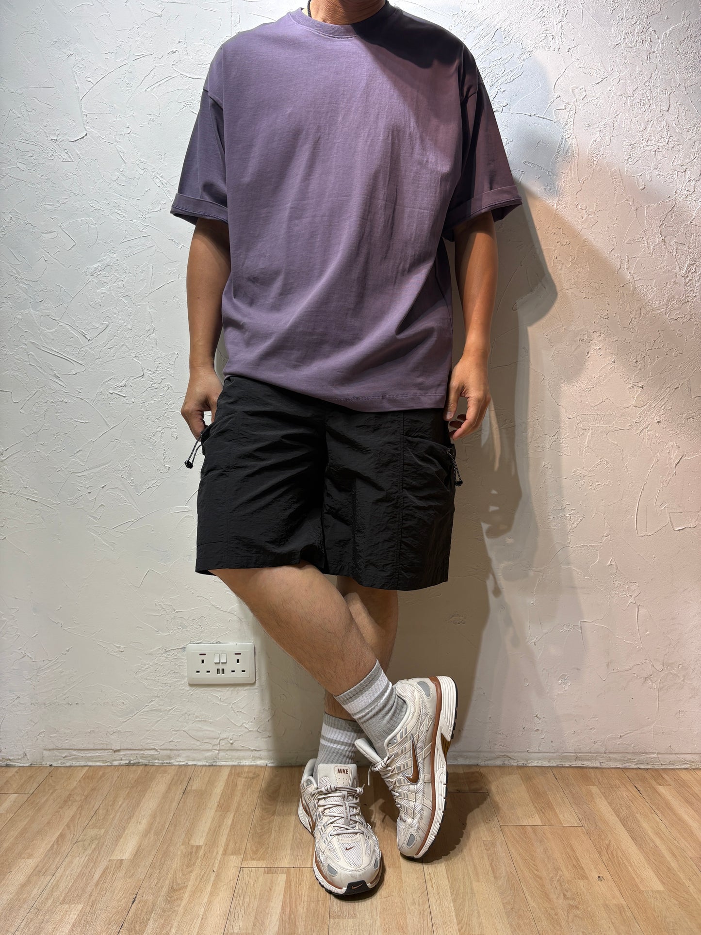 String Cargo Shorts
