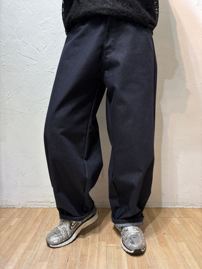 Button Straight Jeans