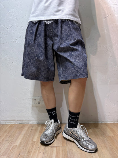 Paisley Pattern Shorts