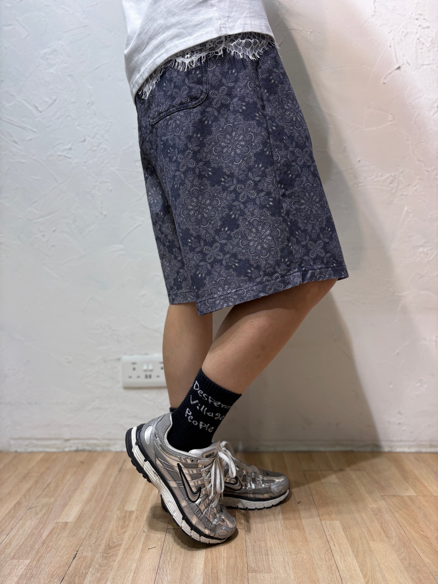 Paisley Pattern Shorts