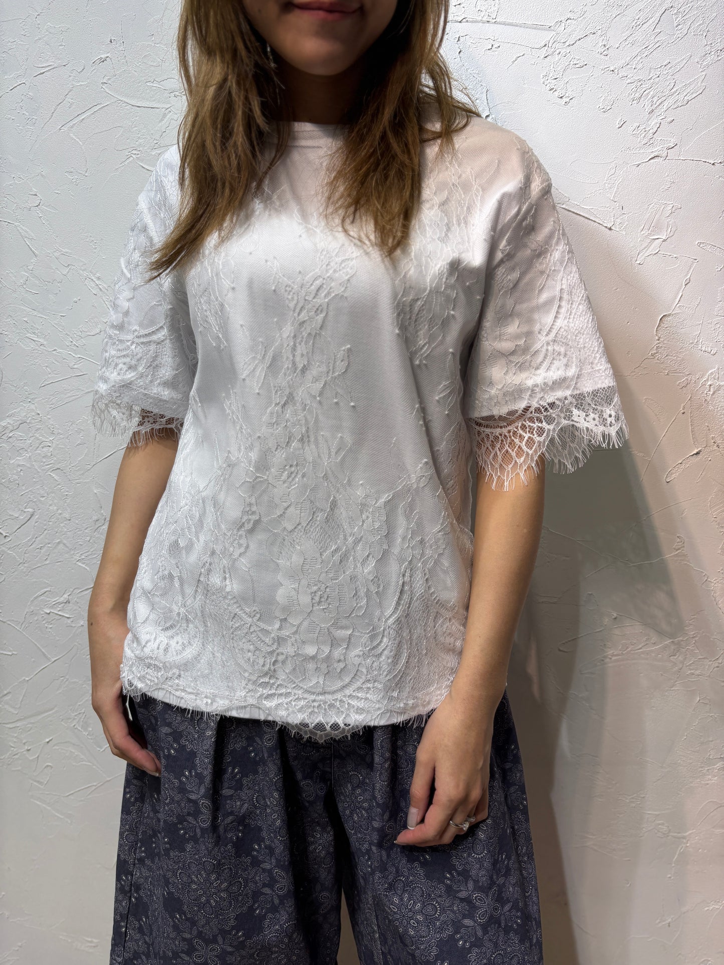 Double Side Lace Top