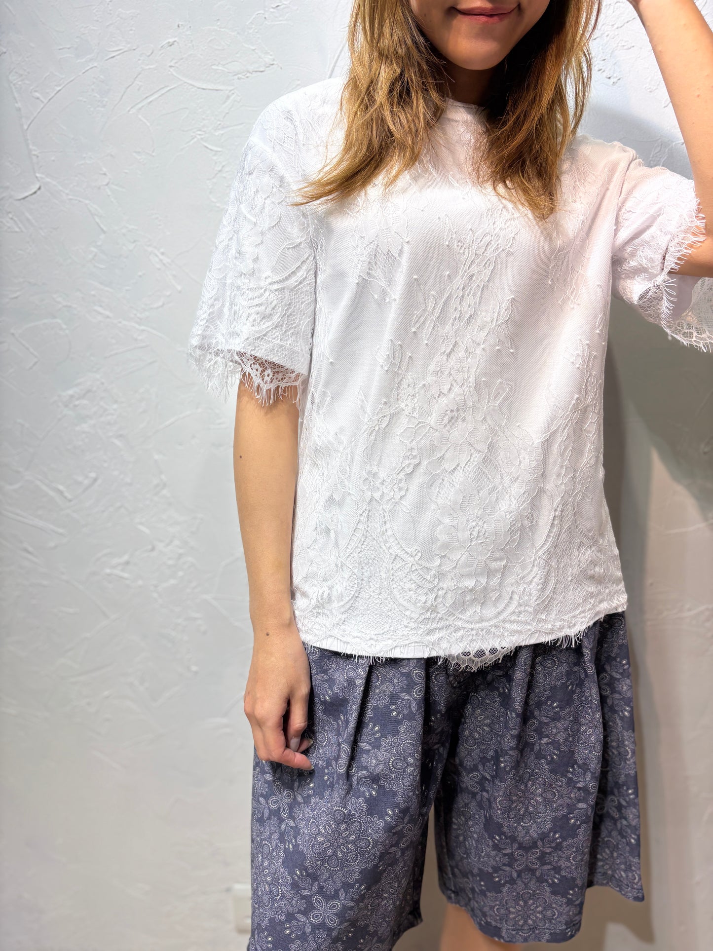 Double Side Lace Top