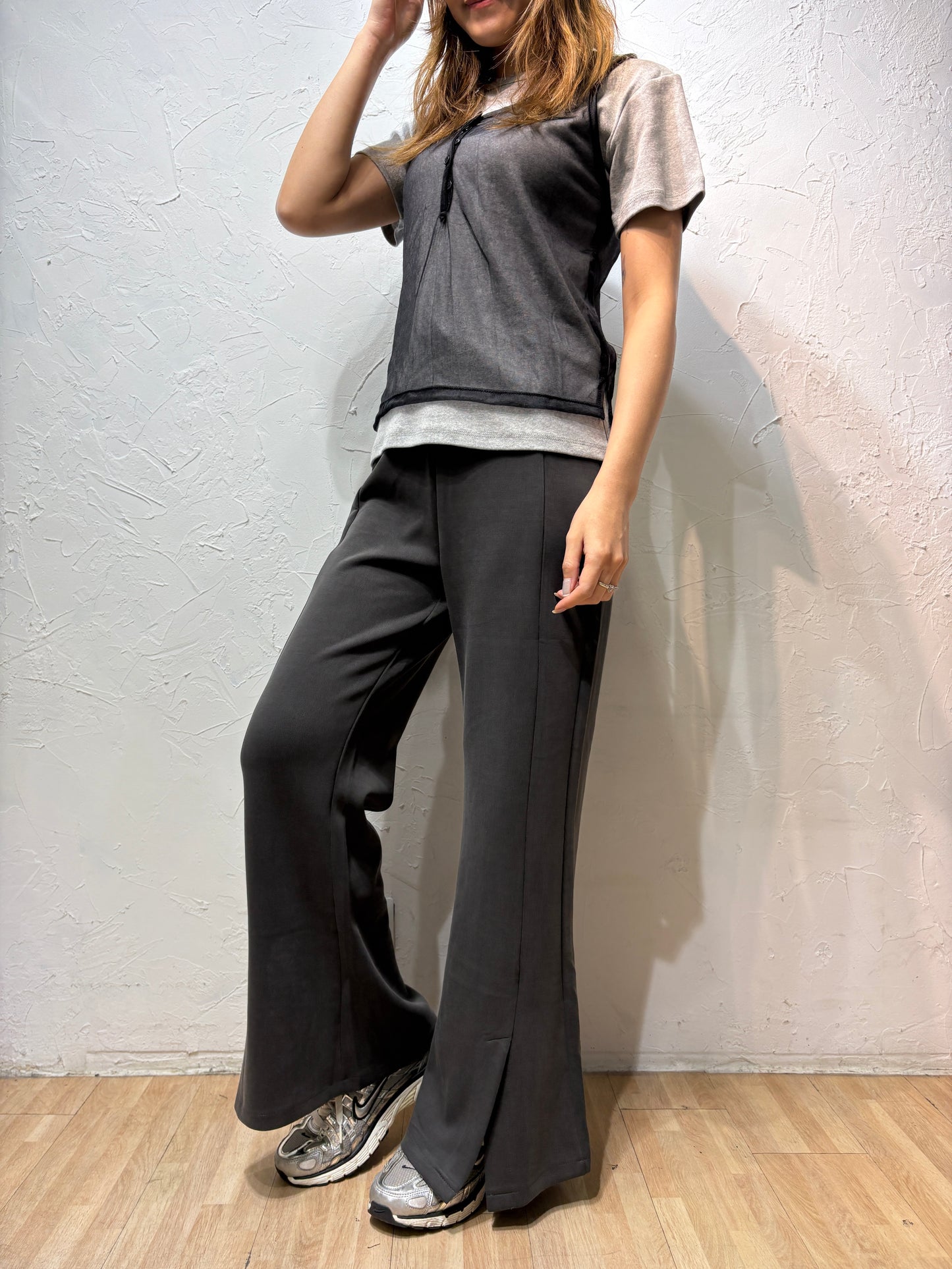 Slit Soft Pants
