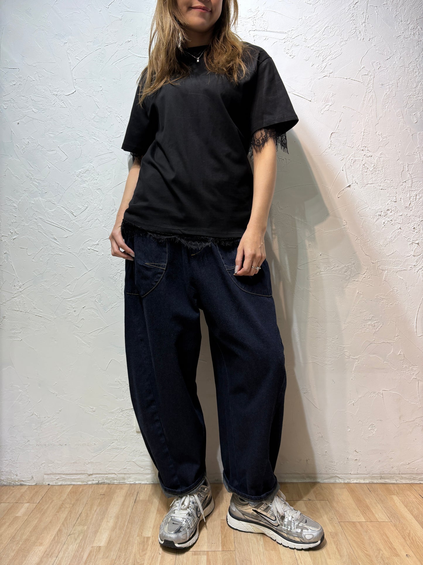 Double Side Lace Top