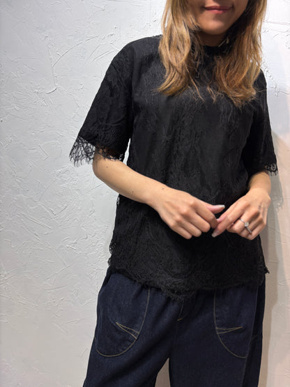 Double Side Lace Top