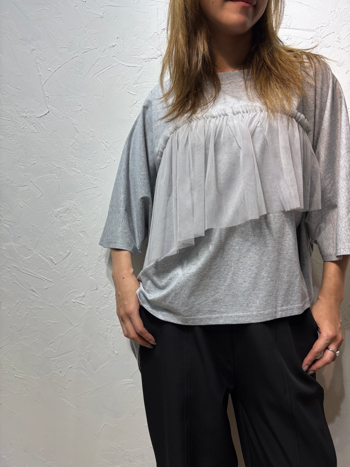 Lace Ruffle Top